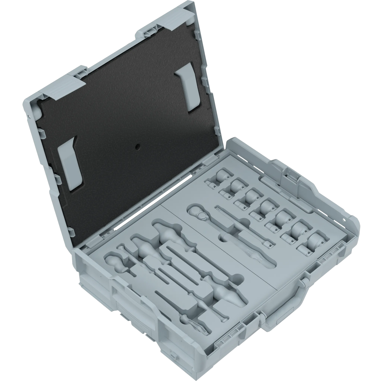 Wera Tool Rebel Shop Produktbild Deckeinlage für den Deckel der L-Boxx abgebildet in der L-Boxx