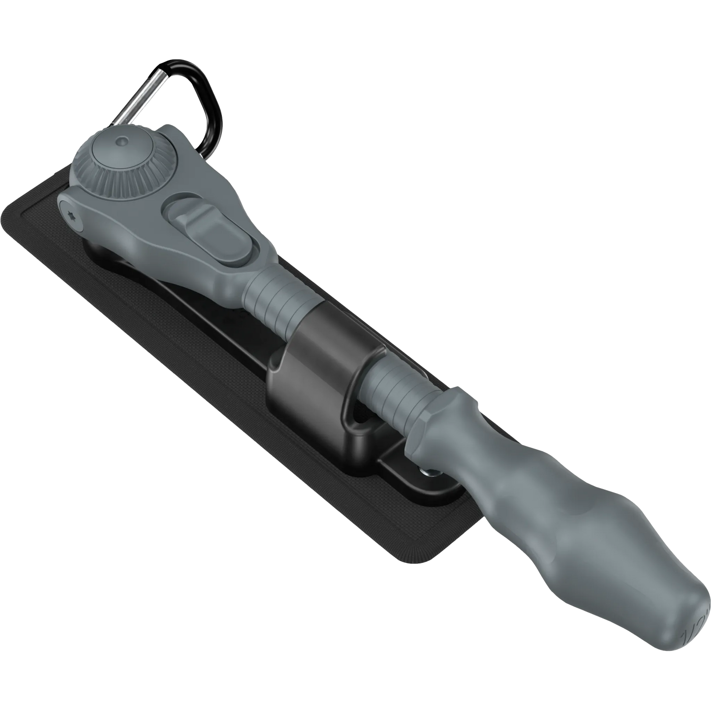 Wera Tool Rebel Shop Halterung Belt Zyklop Speed Knarre 1/2 Zoll mit ausgegrauten Zyklop Speed im Belt