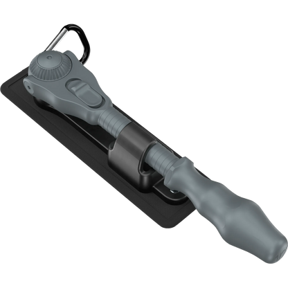 Wera Tool Rebel Shop Halterung Belt Zyklop Speed Knarre 1/2 Zoll mit ausgegrauten Zyklop Speed im Belt