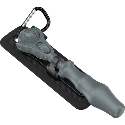 Wera Tool Rebel Shop Halterung Belt Zyklop Speed Knarre 1/4 Zoll mit ausgegrauten Zyklop Speed im Belt