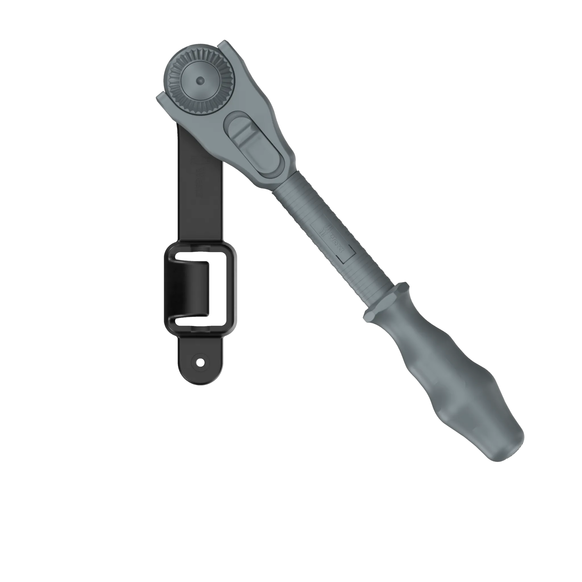 Wera Tool Rebel Zyklop Speed Knarre 1/2 Zoll Halterung mit ausgegrautem Zyklop Speed außerhalb der Halterung