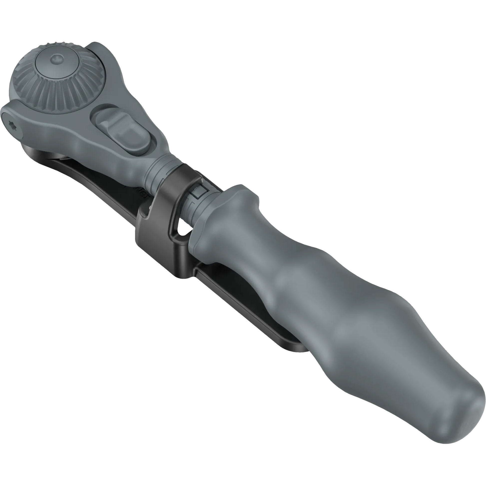 Wera Tool Rebel Halterung Zyklop Speed Knarre 1/4 Zoll Halterung mit ausgegrautem Zyklop Speed in der Halterung