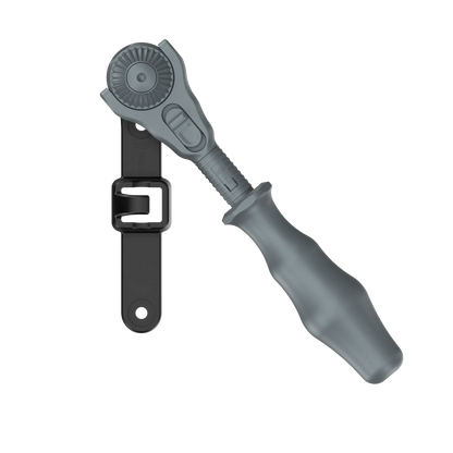 Wera Tool Rebel Zyklop Speed Knarre 3/8 Zoll Halterung mit ausgegrautem Zyklop Speed außerhalb der Halterung