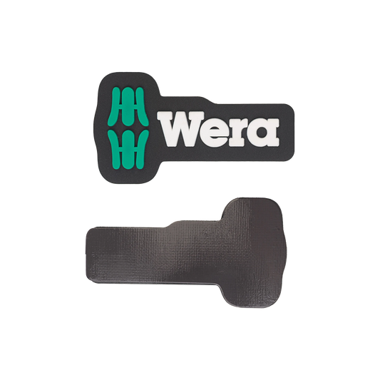 Wera Logo Magnet Vorder und Rückseite