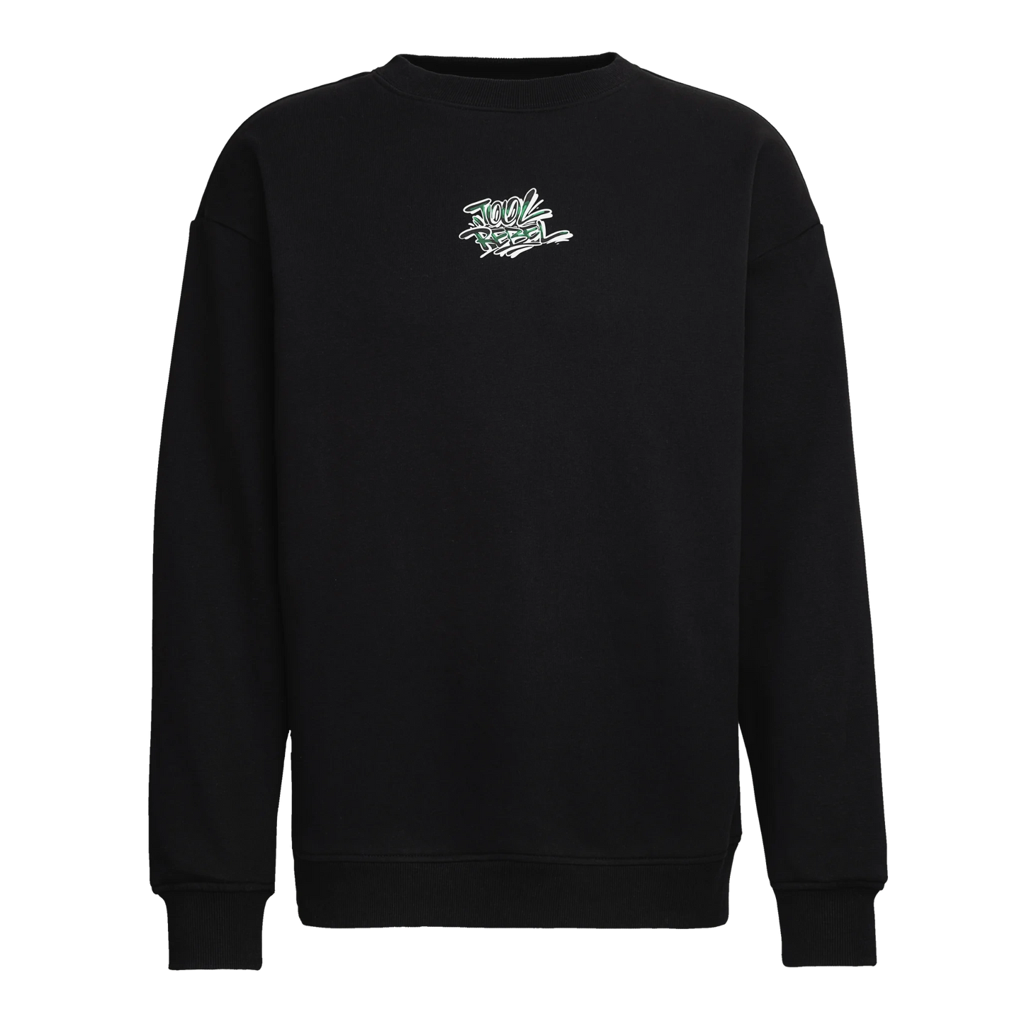 Wera Tool Rebel Pullover mit Graffiti Print auf der Brust Frontansicht 