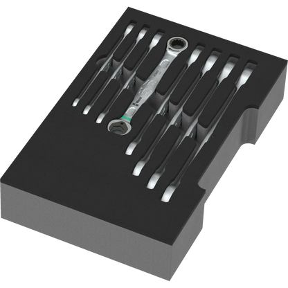 Ringratschen-Maulschlüssel Joker 6000 Set in Einlage