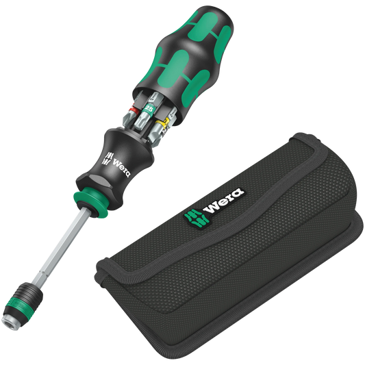 Wera Tool Rebel Shop Schraubendreher Bit Magazin mit Tasche