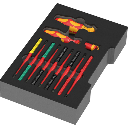 Schraubendreher VDE Wechselklingen Set in Einlage