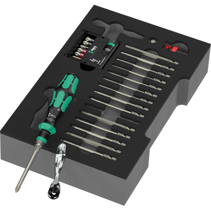 Schraubendreher Wechselklingen Set in Einlage