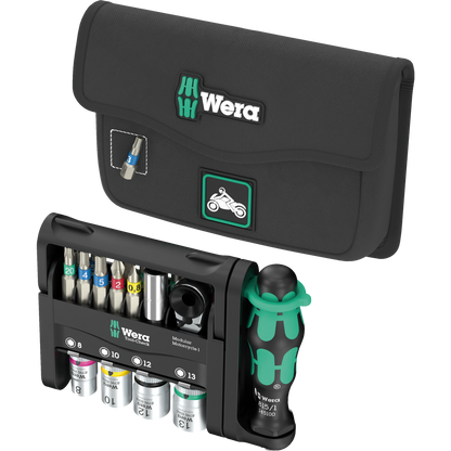 Wera Tool Rebel Tool-Check Modular Motorrad 1 Werkzeug mit Tasche Produktbild