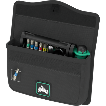 Wera Tool Rebel Tool-Check Modular Motorrad 1 Werkzeug in der Tasche Tasche