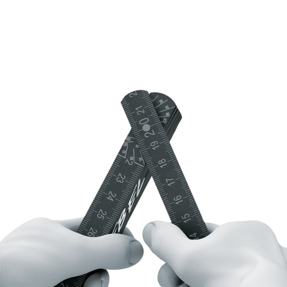 Wera Tool Rebel Shop Zollstock in Tool Rebel Optik Anwendungsbeispiel Winkel messen