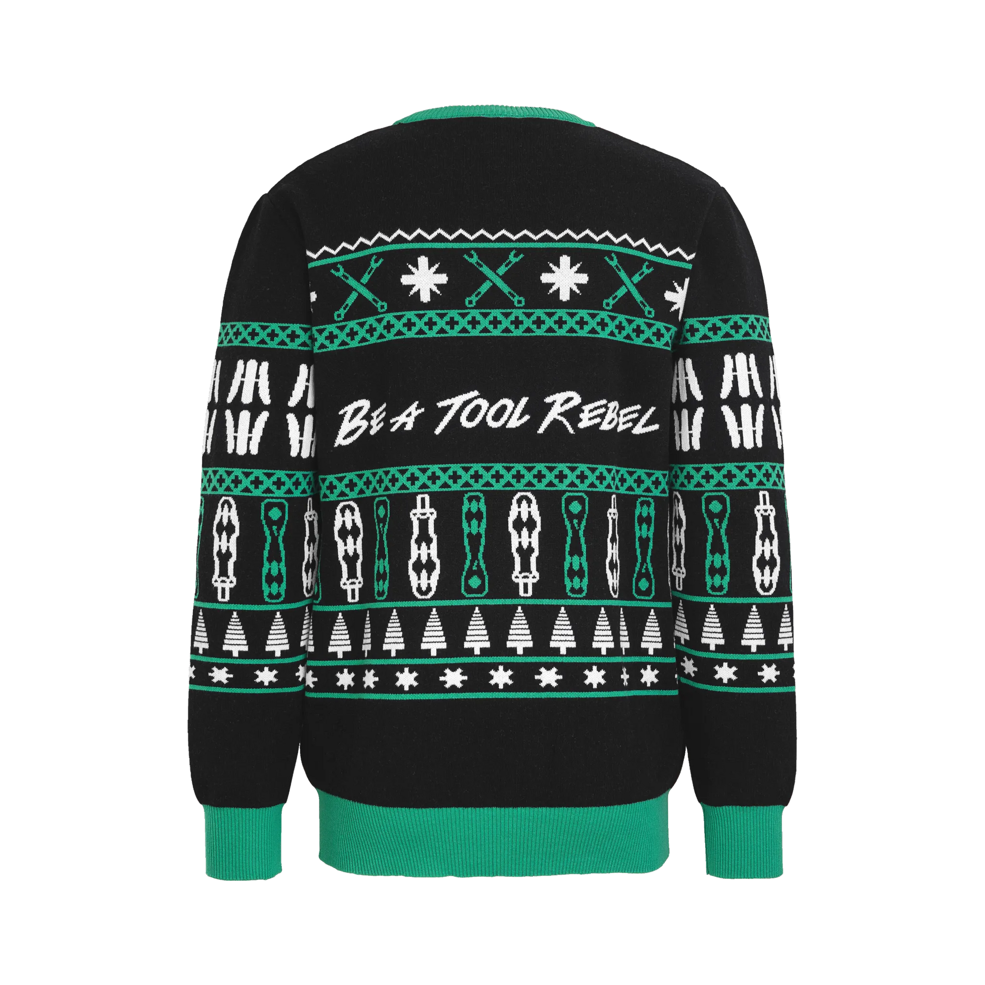 Wera Tool Rebel Shop Ugly Sweater Weihnachtspulli Unisex Rückseite