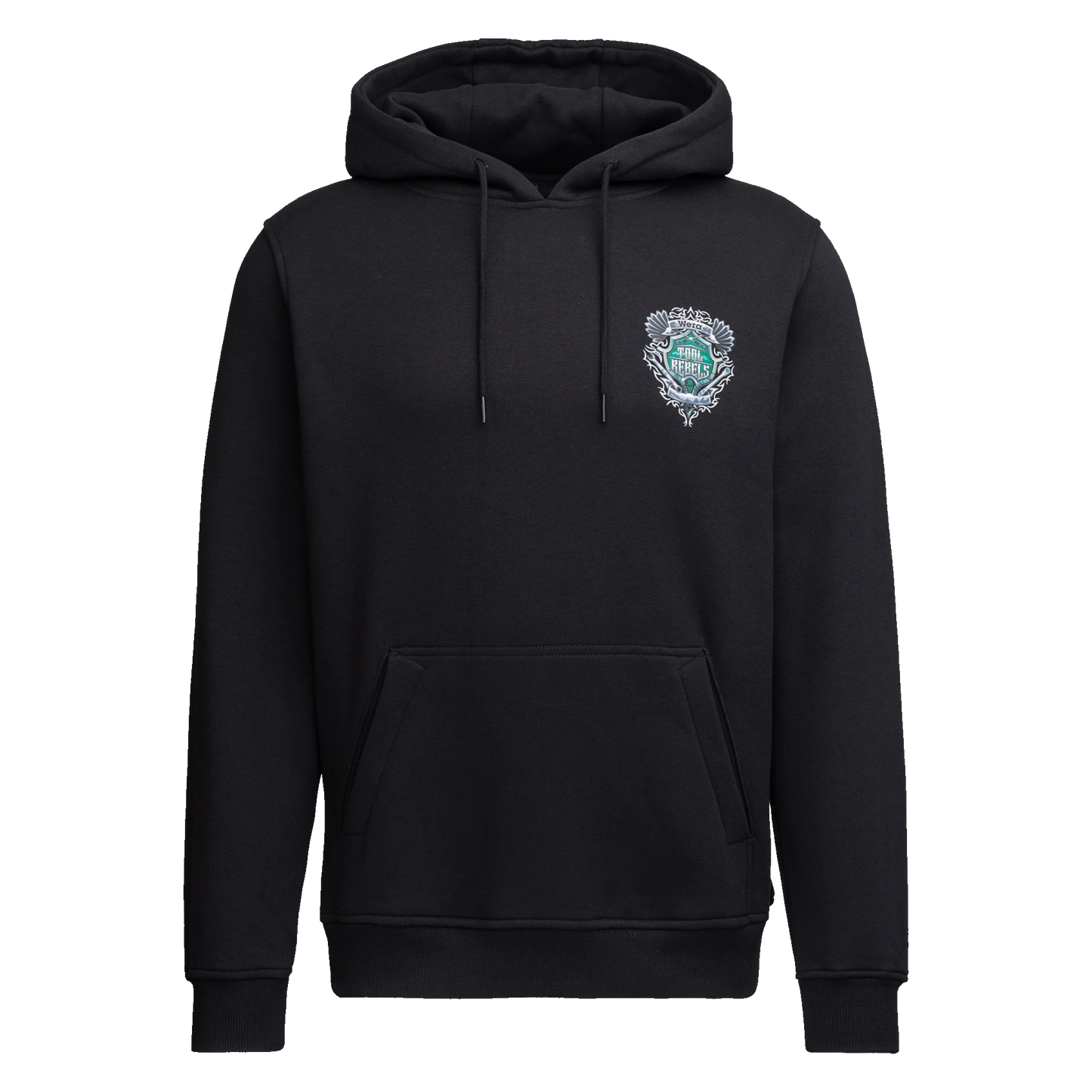 Wera Tool Rebel Merchandise Hoodie "Be a Tool Rebel" schwarz mit Logo