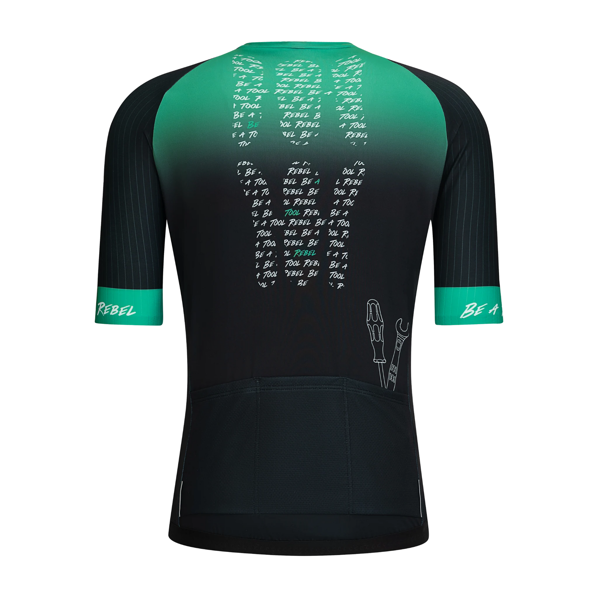 Wera Tool Rebel Fahrradtrikot Rückseite