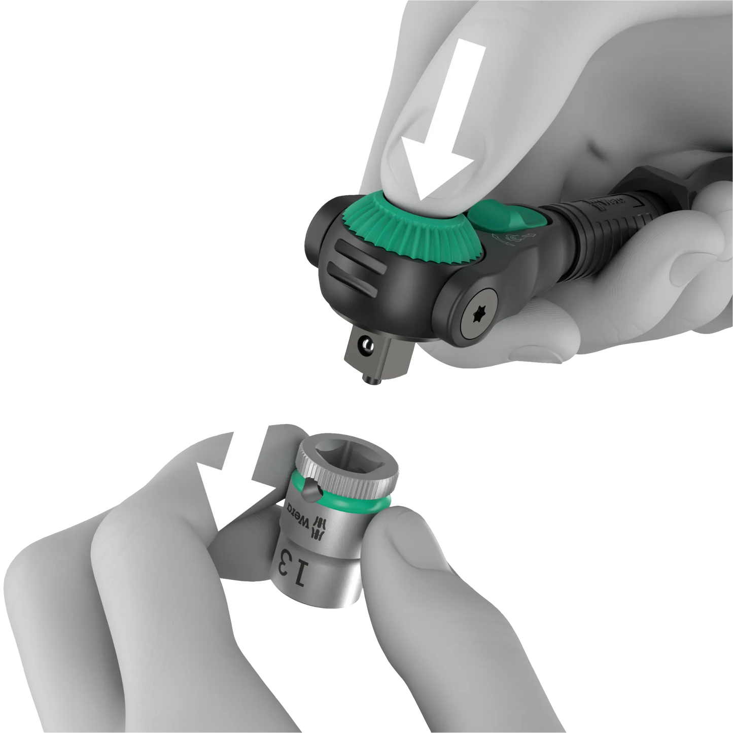 Zyklop Speed Knarre 1/2 Zoll Black Edition