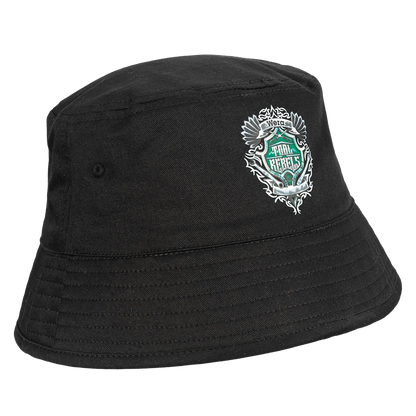 Wera Fischerhut in Schwarz mit klassischer Bucket-Hat-Form