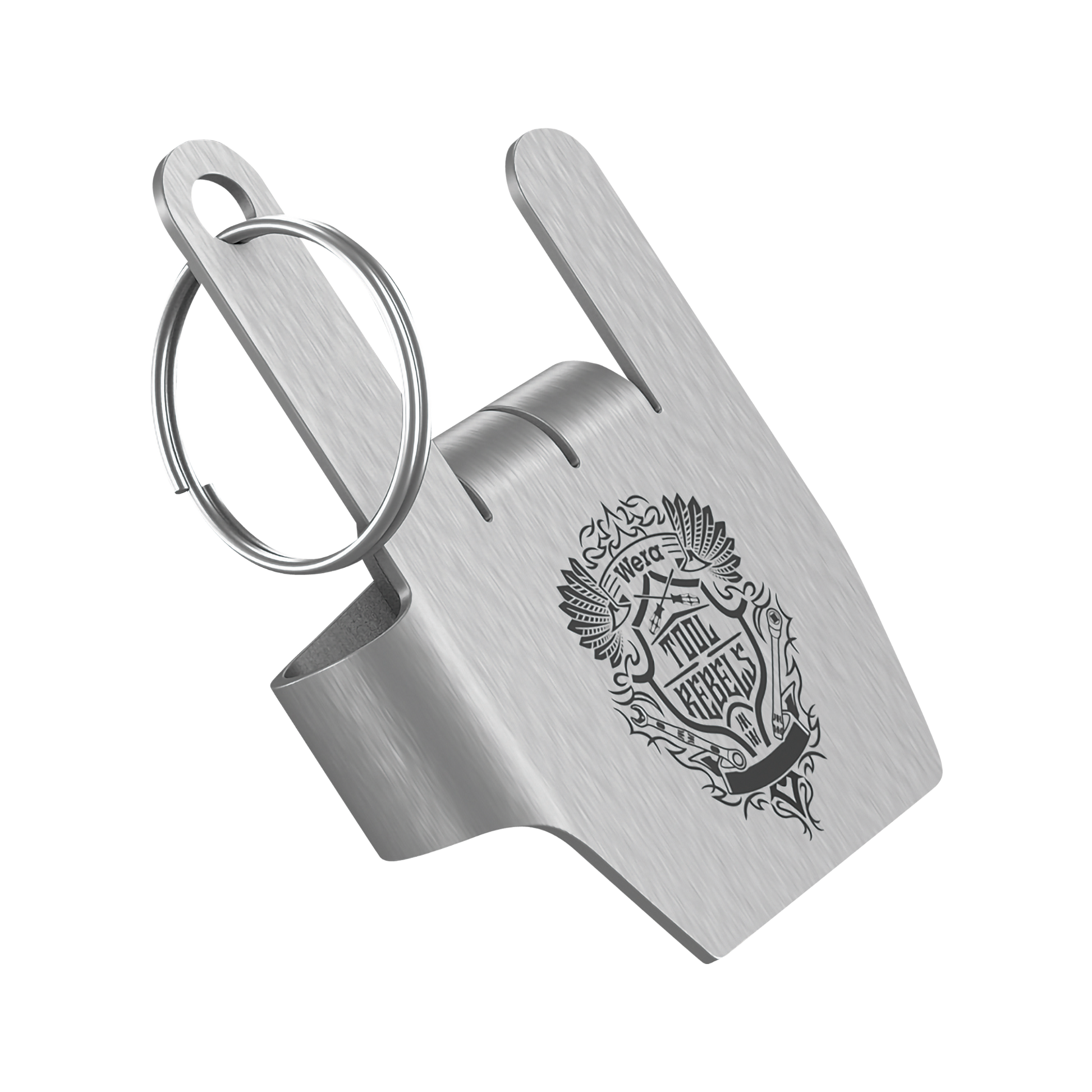 Wera Tool Rebel Flaschenöffner Metal Schlüsselanhänger