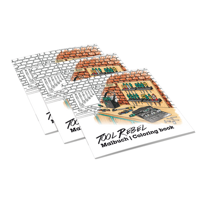 Wera Tool Rebel Malbuch Vorderseite